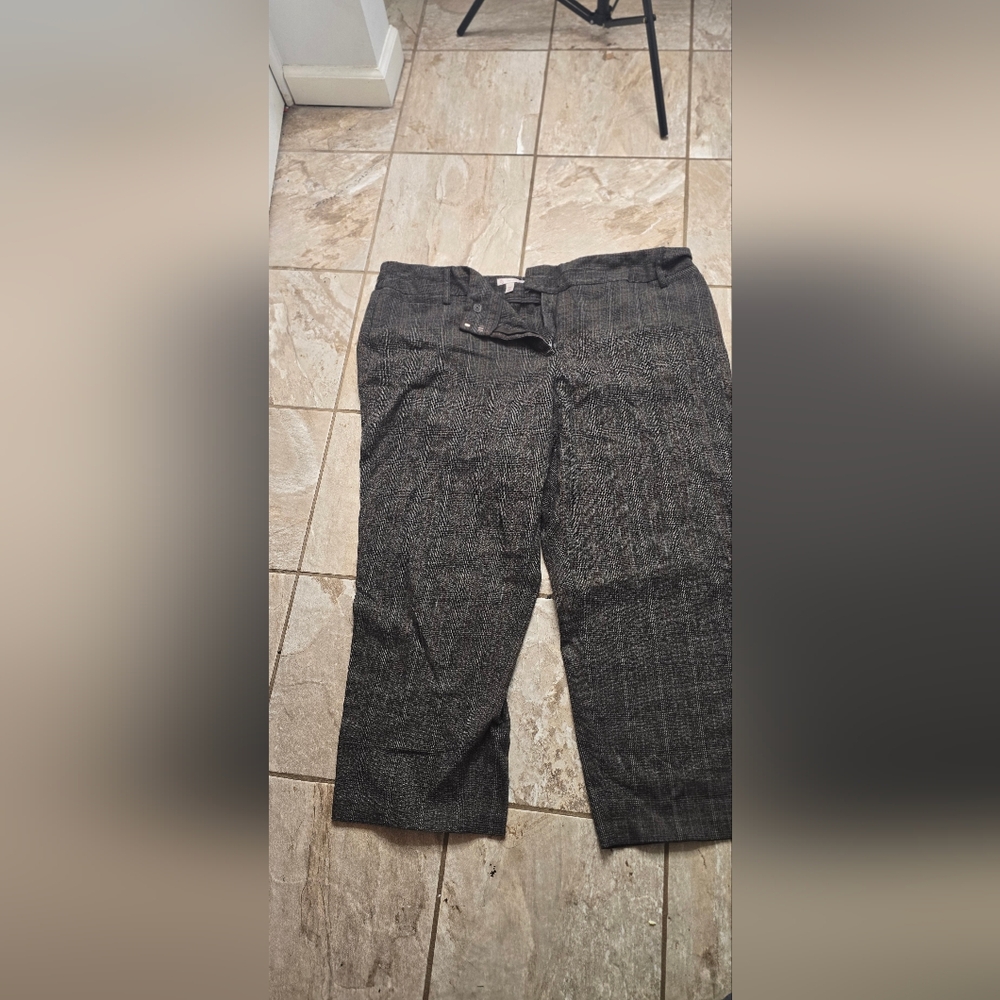 Chic Gray Women's Trousers